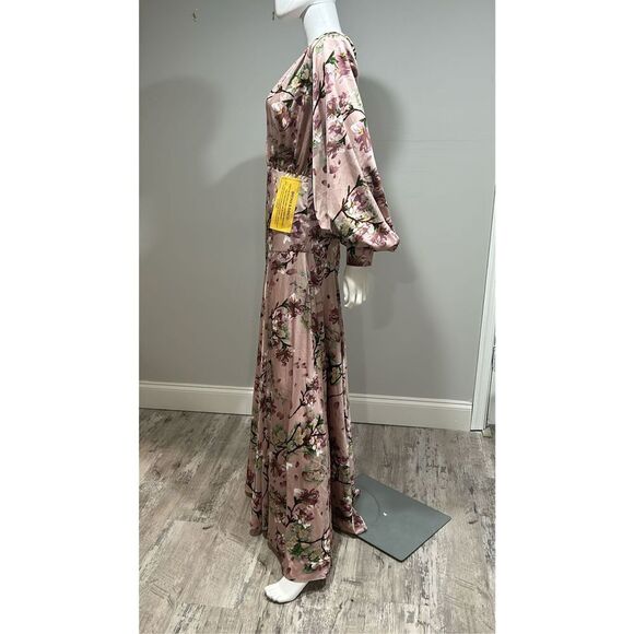 Bronx and Banco Carmen Floral Balloon Sleeve Dress Size 4. *no belt - Picture 9 of 15